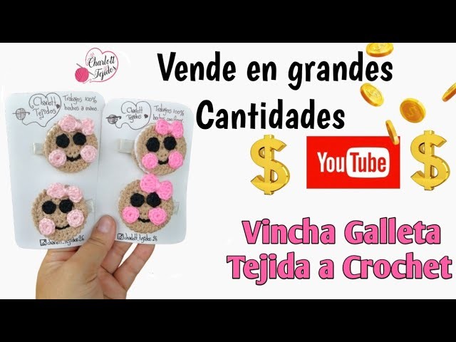 ???????? Vincha Galleta Tejida a Crochet| Vendelas en Grandes Cantidades ????????