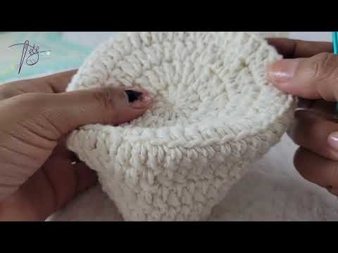 Como Realizar Canasta a Crochet │ Cesta a Crochet │Conejo │Canasta Tejida │Paso a Paso│ Fácil