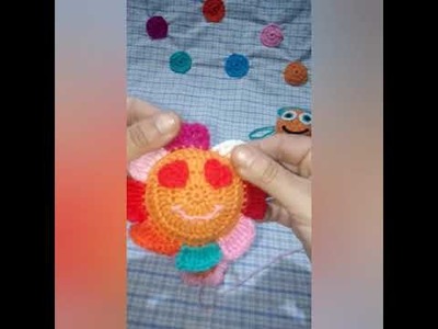 Cómo tejer en crochet una flor muy fácil ( paso a paso )