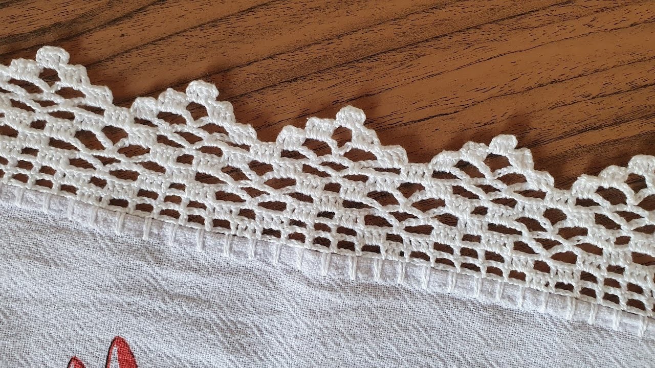 Puntillas a Crochet || Forma Corazones
