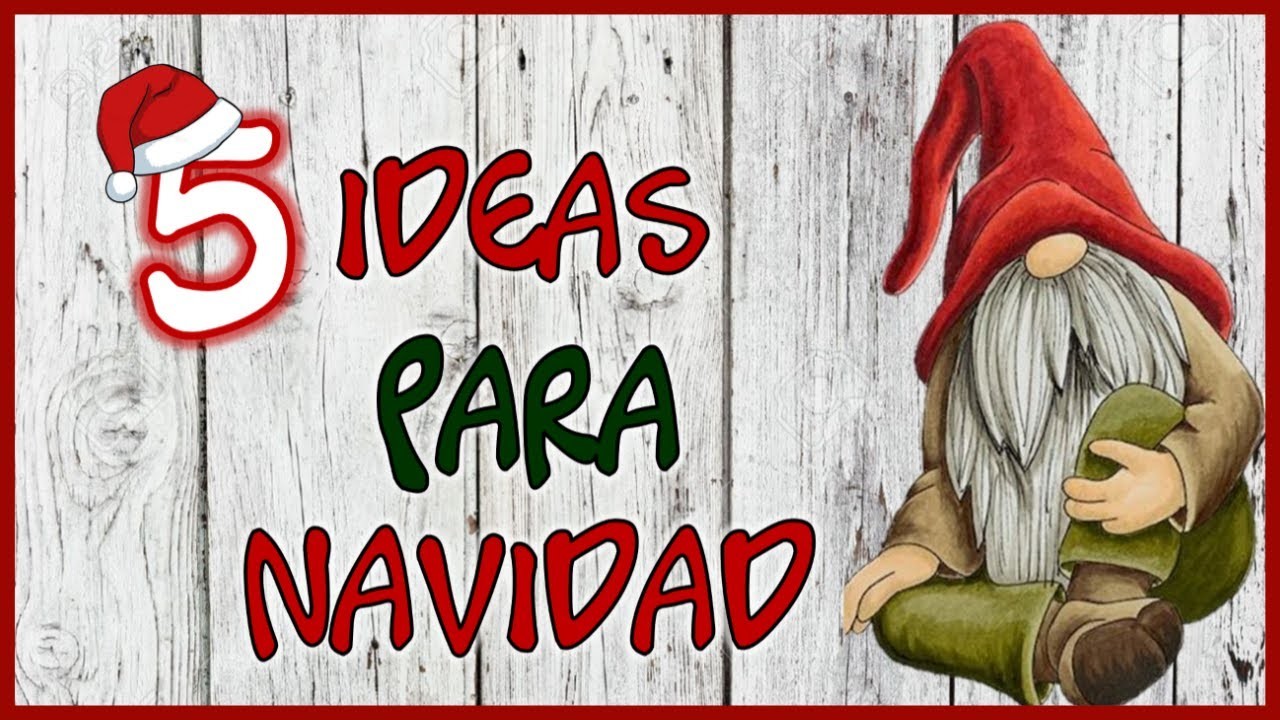 5 IDEAS PARA DECORAR EN ESTA NAVIDAD 2022 - Manualidades navideñas con cartón - Christmas crafts