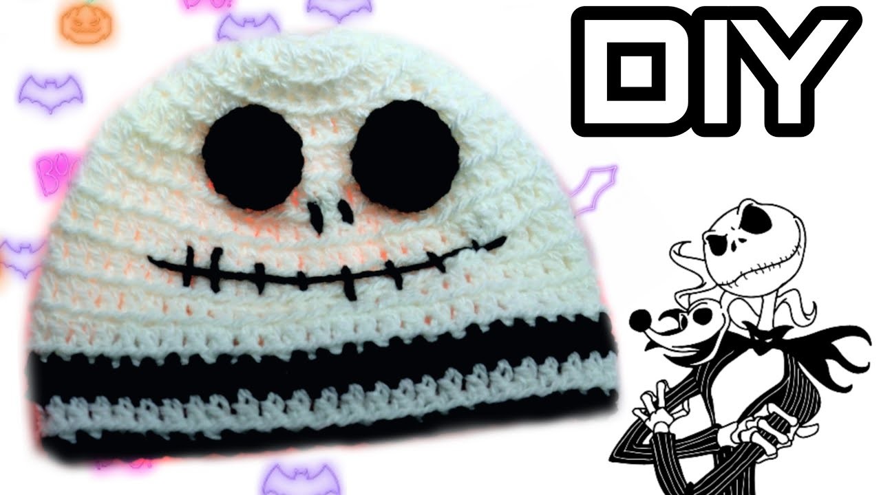 Gorro de Jack a Crochet de 6-12 meses Super Fácil