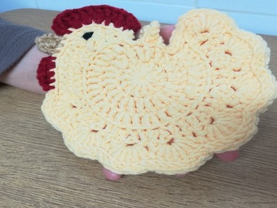 TUTORIAL GALLINA MONEDERO A CROCHET