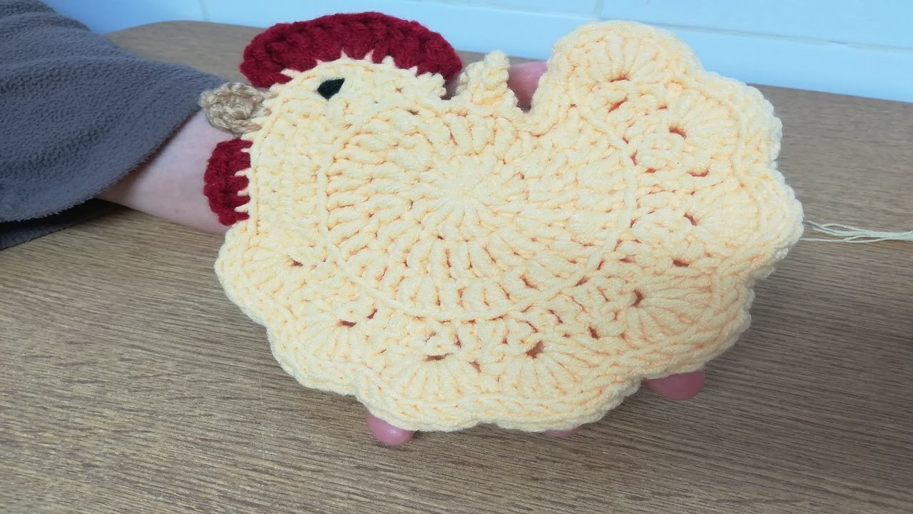 TUTORIAL GALLINA MONEDERO A CROCHET