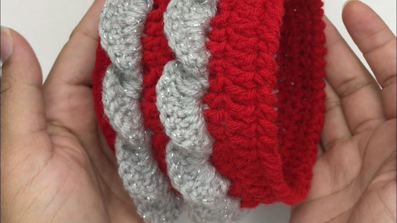 Wow!???? esto están bonito útil y fácil de hacer para decoración de navidad**¥#crochet #knitting