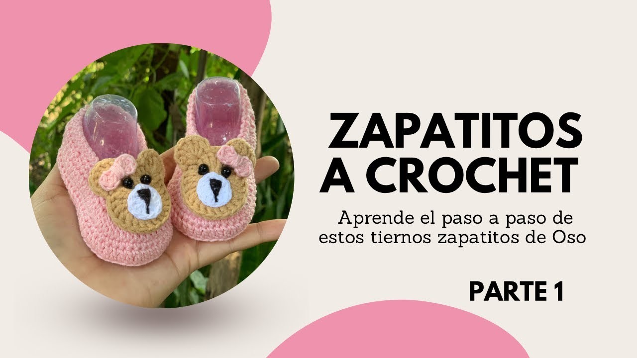 Aprende a tejer estos preciosos zapatitos para bebé súper fácil  de hacer #zapatitos #tutorial