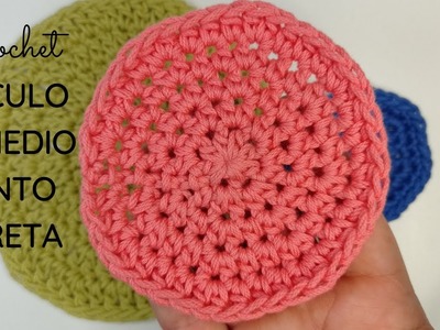 Cómo tejer un círculo en medio punto vareta a crochet