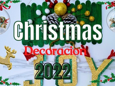 COMO HACER MANUALIDADES NAVIDEÑA PARA TU PUERTA 2022, #diy  #christmasdecorations #christmas #decor