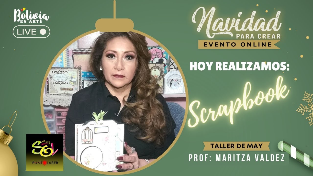 Proyecto de Scrapbook junto a ???? Taller De MAY ????