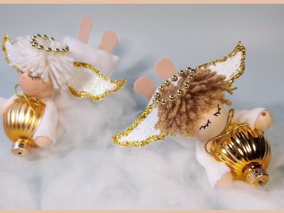 Christmas angel - a toy for the Christmas tree with your own hands.