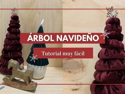 Cómo hacer un Árbol de Navidad elegante ➡️SUPER FACILÍSIMO⬅️ DIY decoración Navideña ????