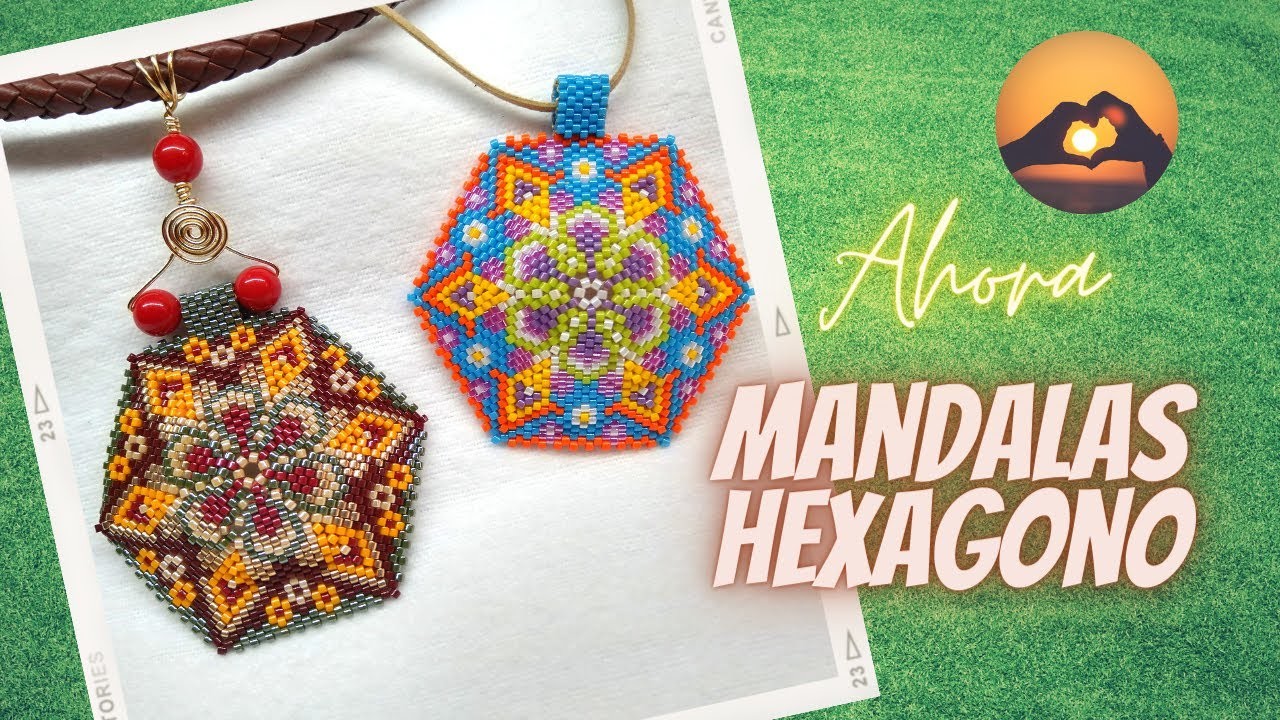 DIY, Cómo Tejer una Mandala Hexagonal con Delica