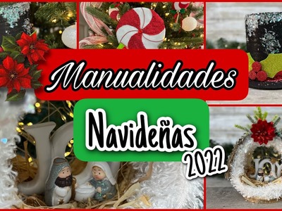 Manualidades Navideñas Con Material Reciclado-Adornos para tu ARBOL-Christmas DIY