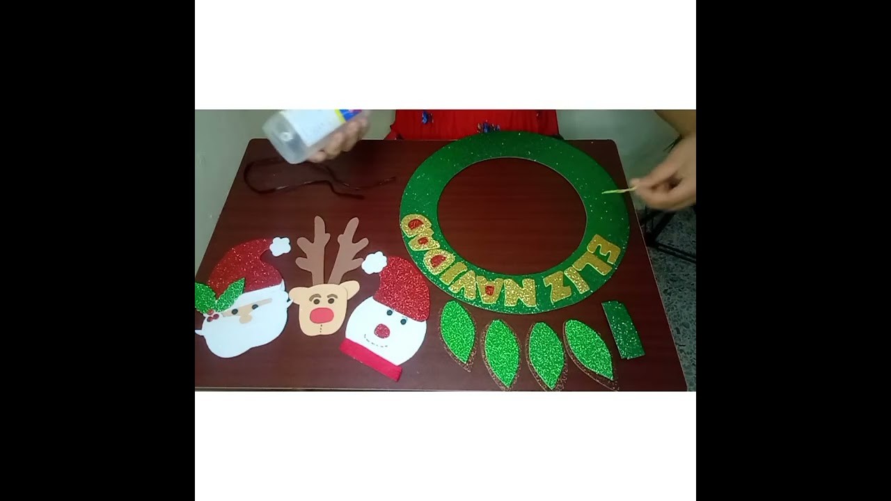 " Cómo Hacer Una Corona Navideña Fácil y Sencilla " #aprendodesdecasa #compartir #suscribete #like
