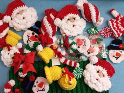 ????Corona a crochet #amigurumi #navidadcrochet #navidad