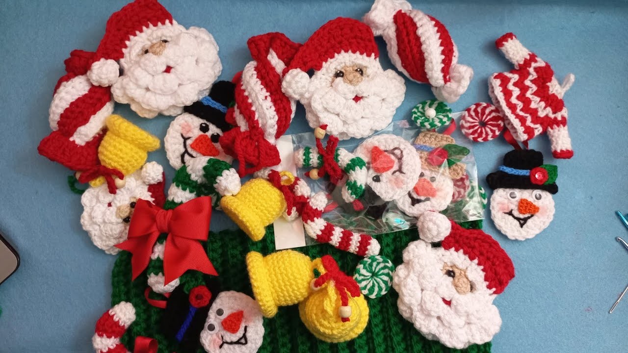 ????Corona a crochet #amigurumi #navidadcrochet #navidad