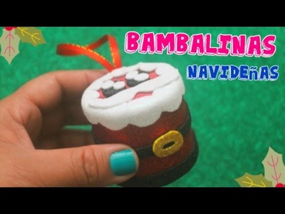 Diy- Adorno para el Árbol de Navidad*Santa Claus. Manualidades Navideñas