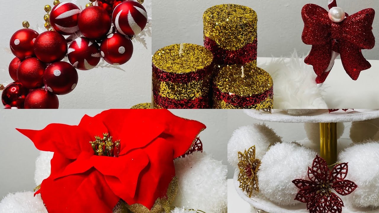 2 Christmas project-2 proyectos  navideños -2 hermosas manualidades para navidad ????❤️ Christmas diy