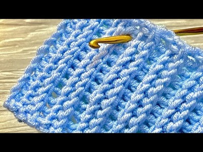CUTE!???? How to crochet for beginners. Step by Step crochet tutorial. Rib stitch
