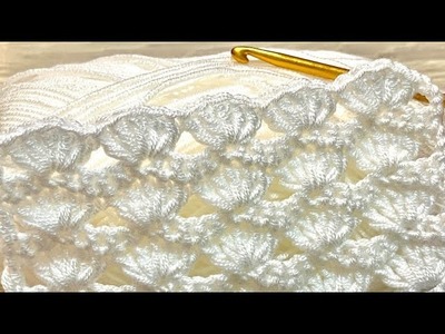 Fantastic!???????? How to Crochet for beginners step by step. Crochet baby blanket