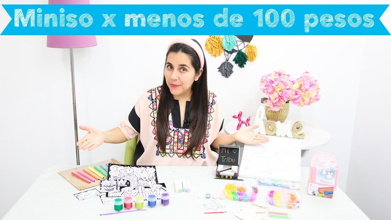 Miniso, manualidades de menos de $100