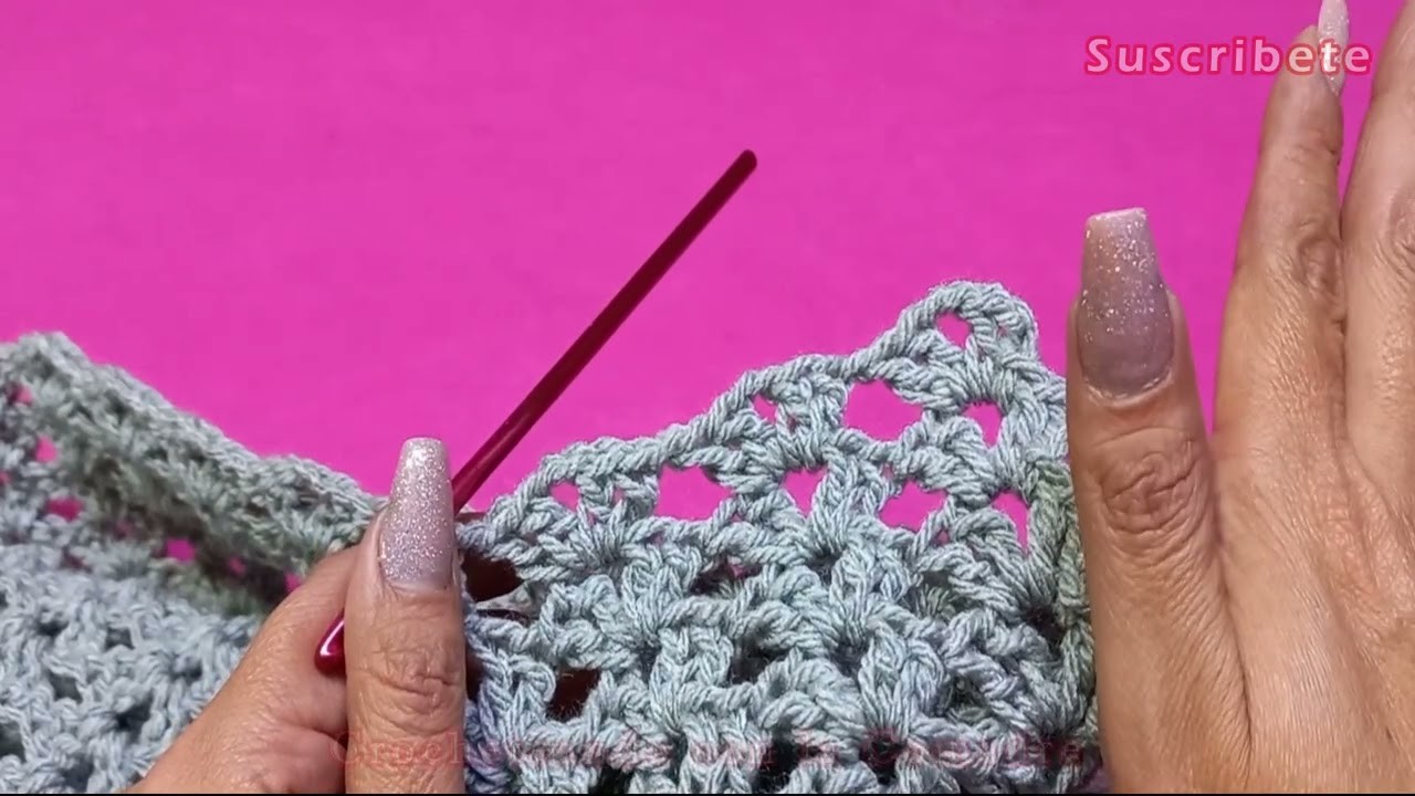 Suéter moderno a crochet parte #2 fácil y rápido crocheteando con la comadre (principiantes)