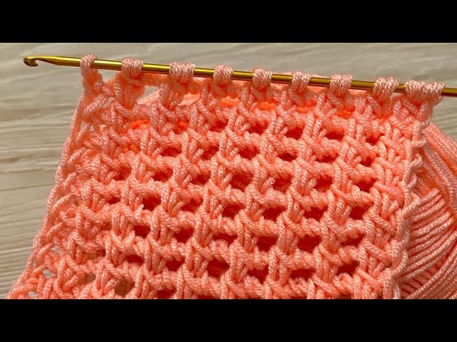 WOW❗???? Ganchillo muy hermoso. Ganchillo súper fácil para principiantes. Easy Crochet