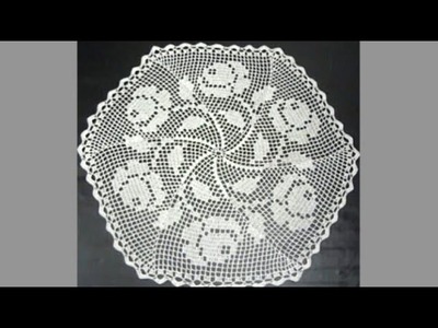 LINDAS IDEAS EN CROCHET, CARPETAS VARIEDAD DE BELLOS DISEÑOS PARA ADMIRAR Y RECREAR