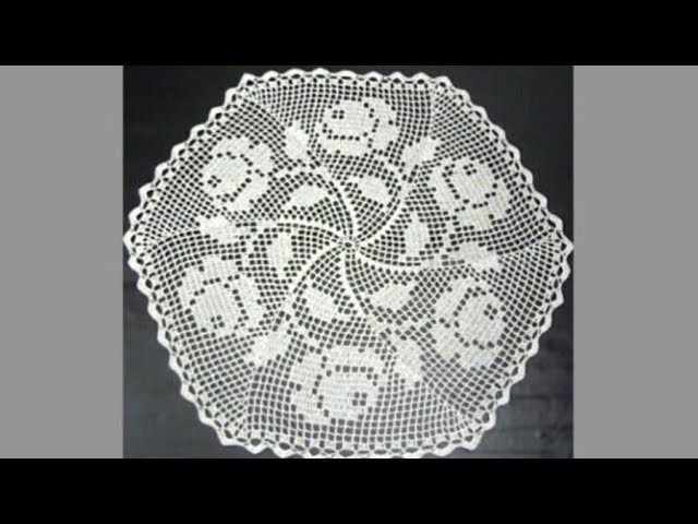 LINDAS IDEAS EN CROCHET, CARPETAS VARIEDAD DE BELLOS DISEÑOS PARA ADMIRAR Y RECREAR