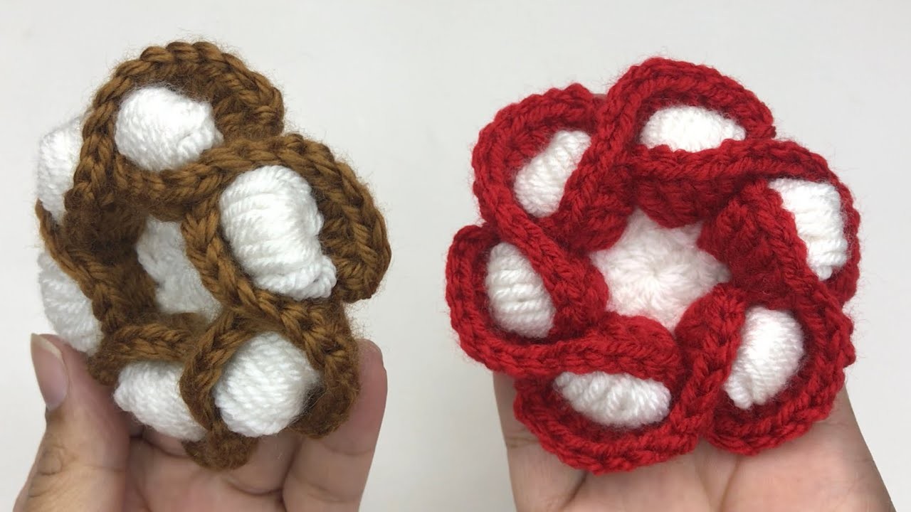Tus Tejidos PUEDEN SER ÚNICOS, o como TODOS! Decoración especial en 3D #crochet