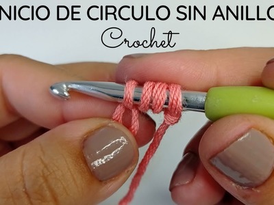 3 formas de tejer un círculo a crochet sin anillo