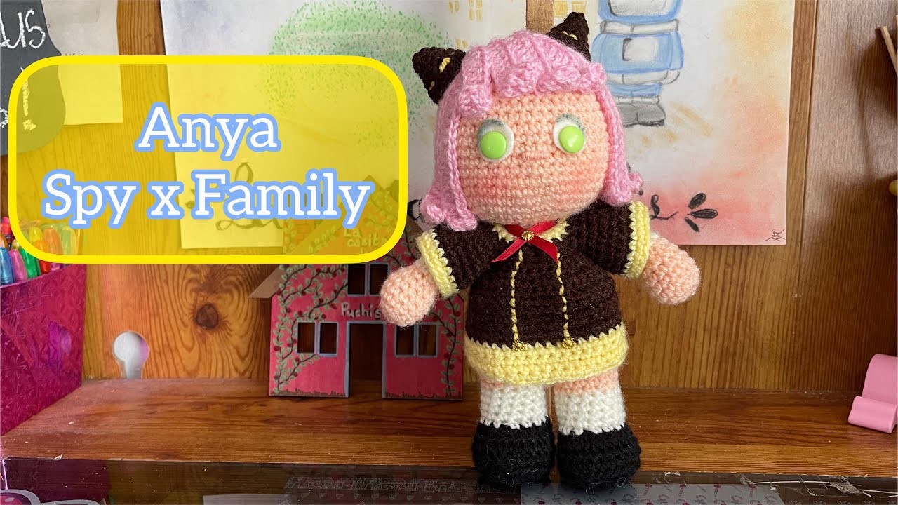 #Anya#Spy x Family#Amigurumis#Paso a paso#Tutorial#crochet#ganchillo#Subtítulos