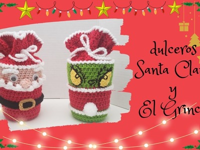 Como hacer dulcero, aguinaldo o bolo de Santa Claus ???? a crochet.parte 1.2 #amigurumiusa #crochetusa