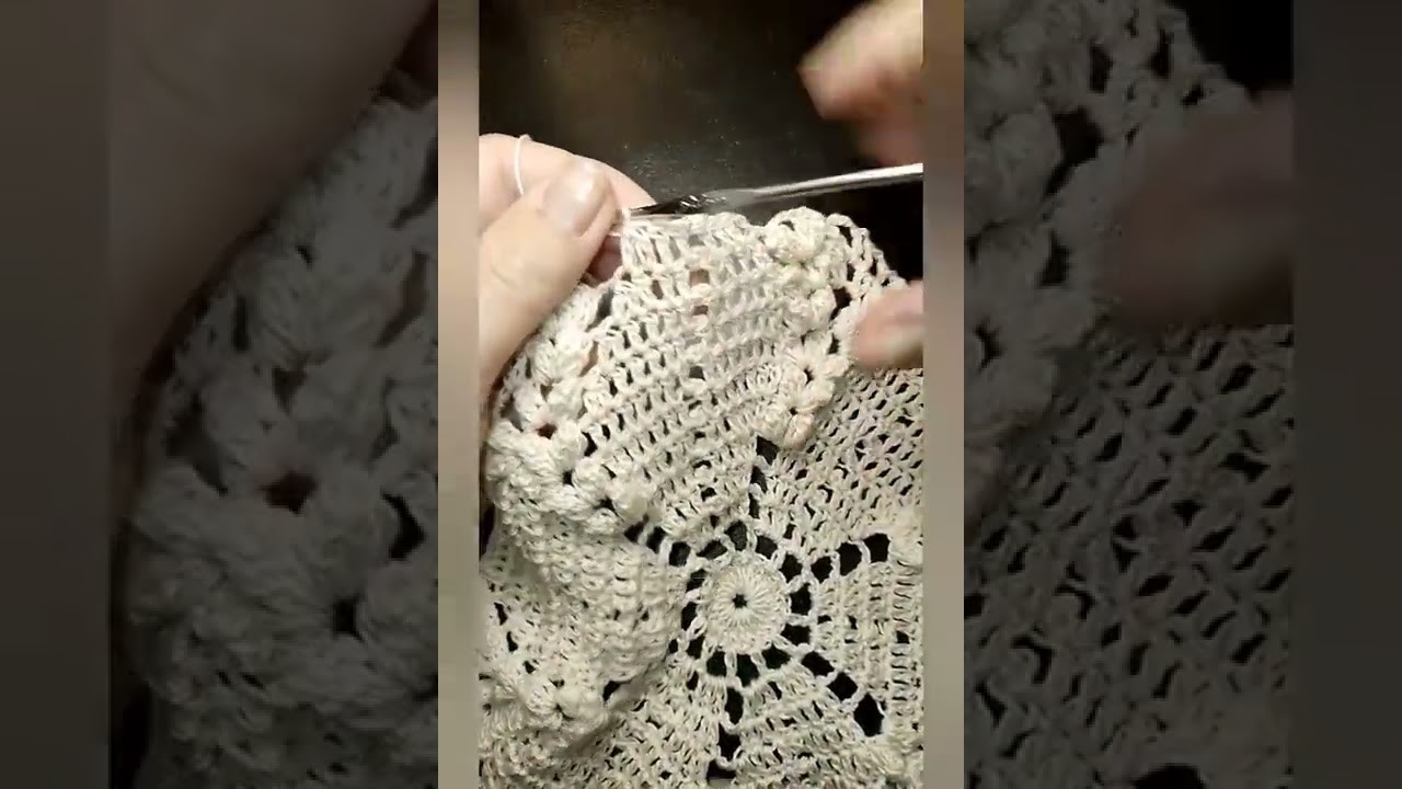 Cómo tejer Centro de mesa “Flor"???? a crochet. Parte 2 #mistejidosmoniferreoberti