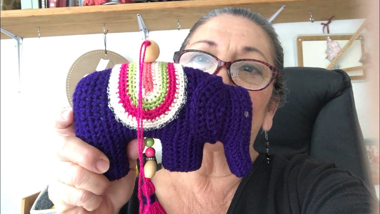 Elefantes en Crochet
