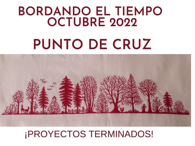 10. PUNTO DE CRUZ de Octubre 2022  #PERMIN #RENATOPAROLIN