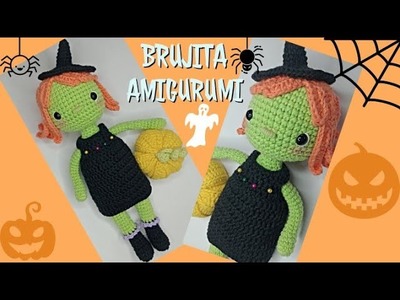 Brujita amigurumi - ESPECIAL HALLOWEEN ????????????‍♀️ #halloween #crochet