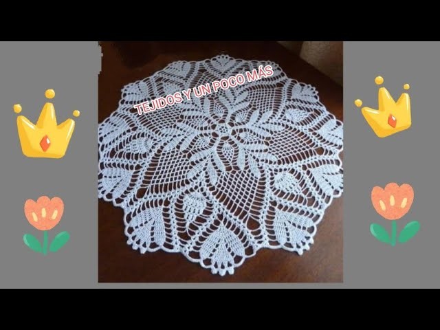 CENTROS DE MESA LINDOS DISEÑOS TEJIDOS A CROCHET, ÉSTO TE ENCANTARÁ