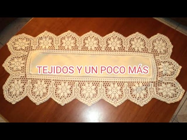 GRANDES IDEAS EN CROCHET, CAMINOS DE MESA BELLOS DISEÑOS PARA INSPIRAR Y CREAR