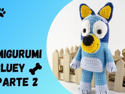 ???????? Amigurumi Bluey A Crochet.Amigurumi Bluey Perro.Crochet Bluey Tutorial - PARTE 2