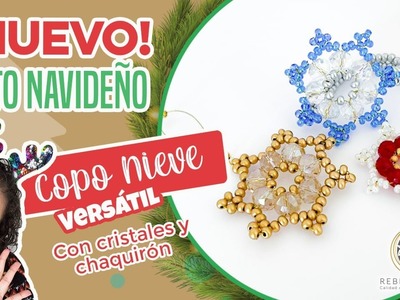 ❄ COPO DE NIEVE Navideño - Adorno de Navidad - Tutorial Fácil ✅