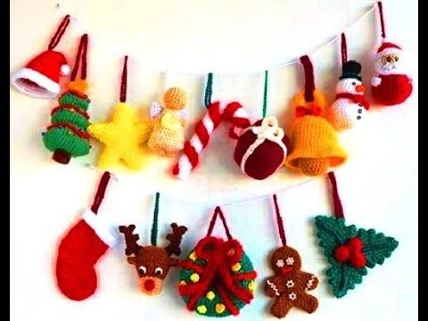 ????Navidad 100+ adornos regalos tejidos croché y 2 agujas ideas inspiración franmt7.com ????