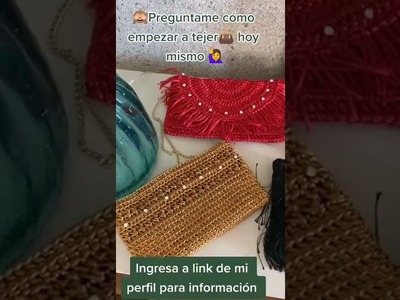 Como Tejer Carteras A Crochet Paso A Paso En Español | Como Tejer Crochet Paso A Paso En Español