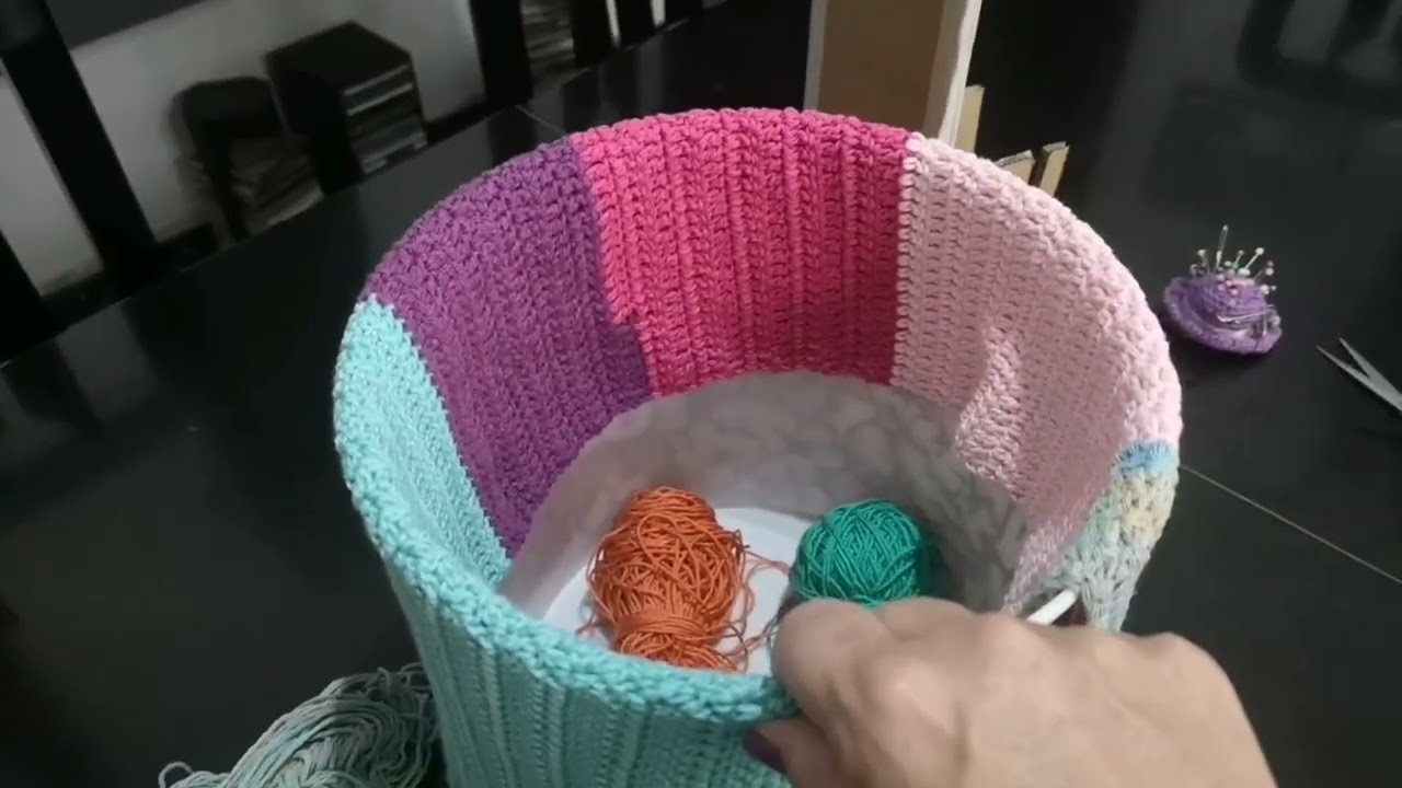 Organizador a crochet. Paso a paso ❤️