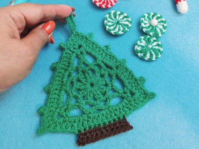 Arbolito Navideño crochet #navidadcrochet  #normaysustejidos