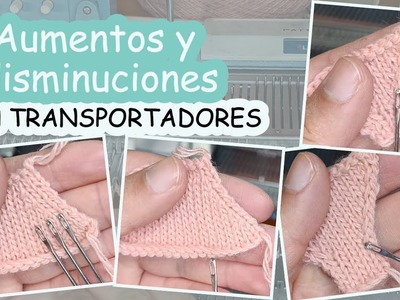 ¿Cómo hacer AUMENTOS y DISMINUCIONES en una MÁQUINA DE TEJER? | Comfy Tejidos