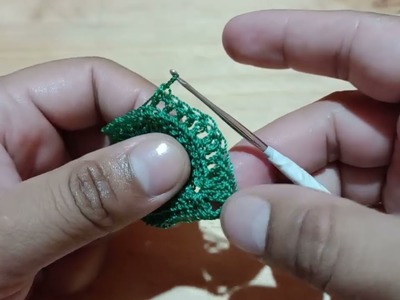 Puntos relieve tejido a crochet