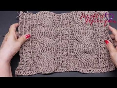 Tejido Crochet Puntos Realzados FÁCIL (cc)