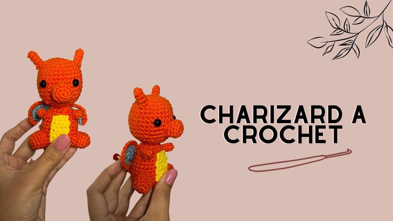 Charizard tejido a crochet- Tutorial pokemon