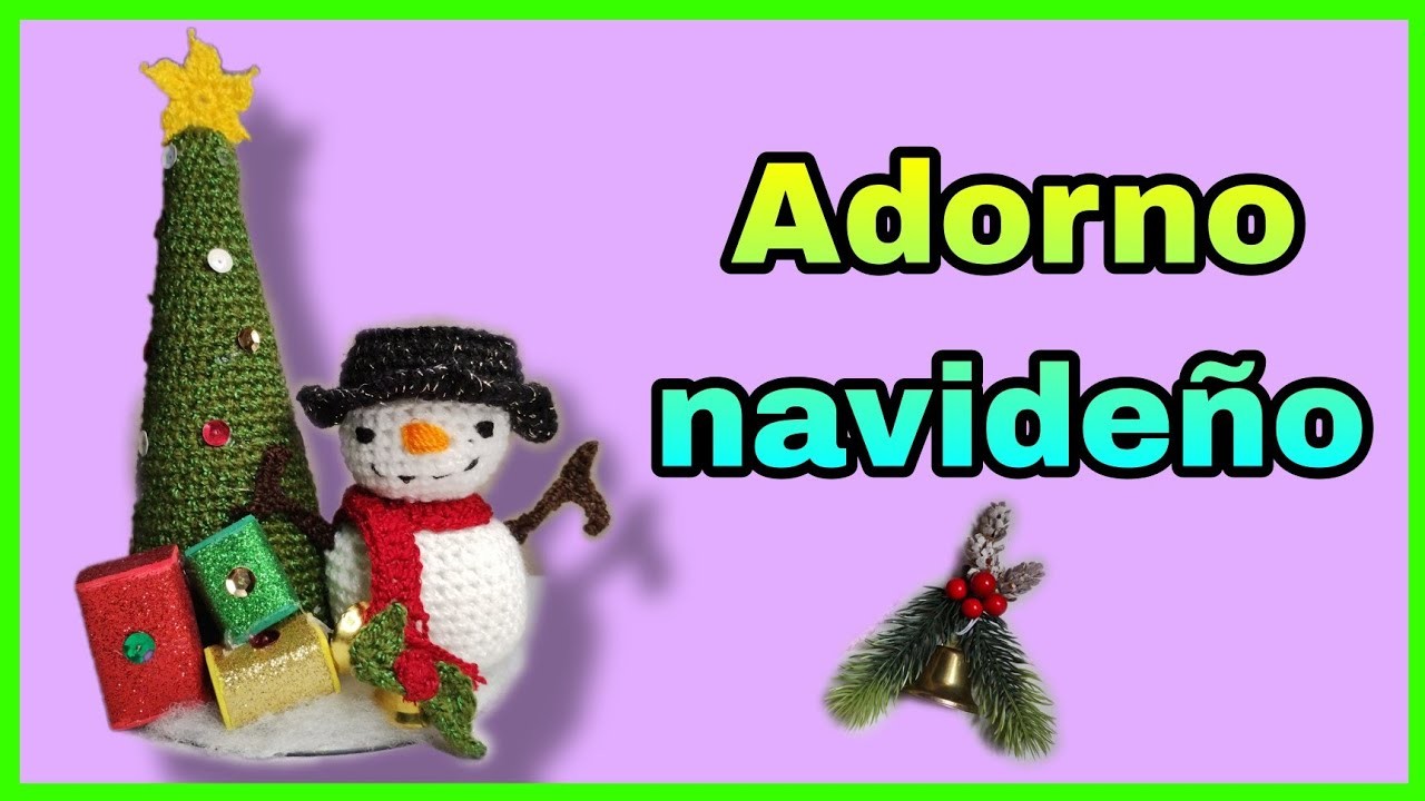 MUÑECO de NIEVE ☃️ amigurumi tejido a CROCHET ???? paso a paso